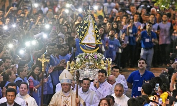 Imagen de la Virgen de Caacupé realizaría gira por departamentos - Noticiero Paraguay
