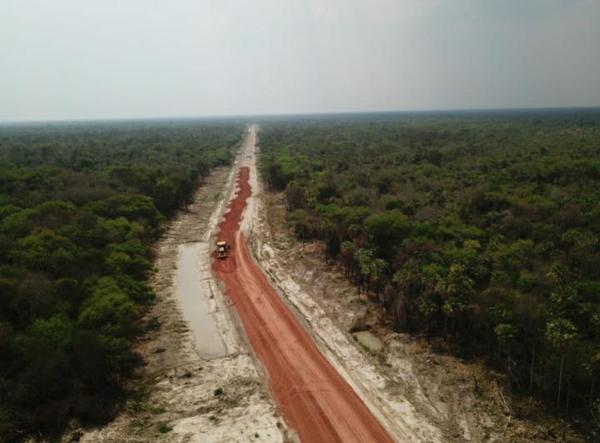 Prosiguen los trabajos previos a la rehabilitación del tramo Pozo Colorado – Concepción