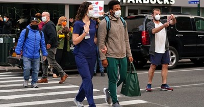 La Nación / La tasa de contagio del coronavirus comienza a aumentar en Nueva York