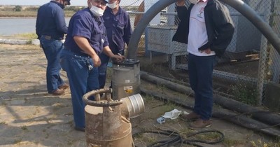 La Nación / Por baja del río, Essap busca adquirir electrobomba de 9.000 m³/h