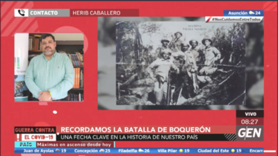 HOY / Herib Caballero, historiador, sobre la recordación de la Batalla de Boquerón