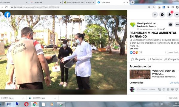 Reanudan mingas ambientales ante el acecho del dengue junto al calor – Diario TNPRESS