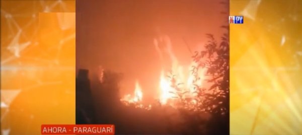 Apicultor lo perdió todo a causa de un incendio presuntamente provocado | Noticias Paraguay