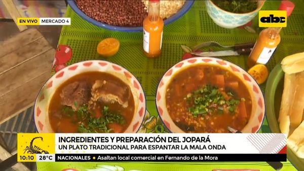 Tereré Literario del Mercado 4 prepara el tradicional “Jopará” para espantar la mala onda de octubre - A La Gran 7-30 - ABC Color