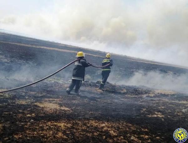 Incendio arrasa con el predio del aeropuerto Silvio Pettirossi •
