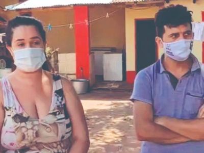 Polis la manosearon y desnudaron, denunció