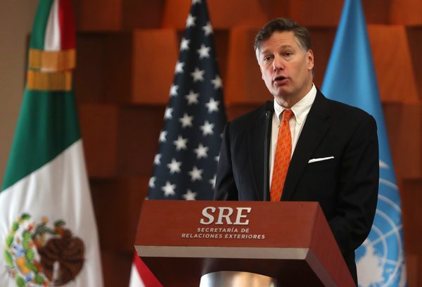 Embajador de EEUU «espera» que México cumpla con Tratado de Aguas y T-MEC - MarketData