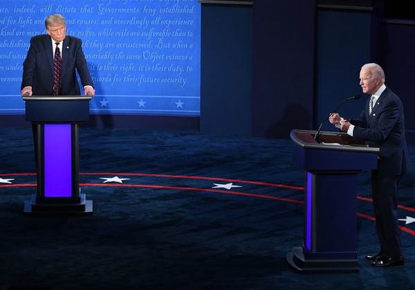 Ofensas entre Biden y Trump durante el debate - Mundo - ABC Color