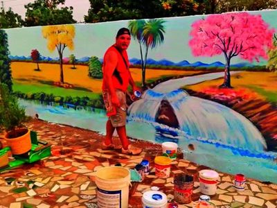 “Puedo pintar a Freddie Mercury, pero me gusta más el folclore”