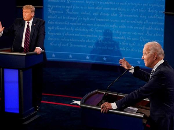 Trump llama "socialista" a Biden y éste le tacha de "mentiroso"