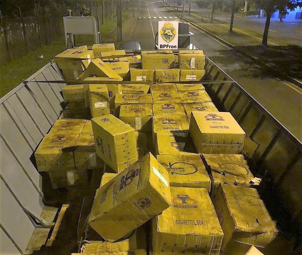 Decomisan 500 cajas de CIGARRILLO con MARCA FALSIFICADA