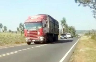 Horario limitado para el pesaje de camiones con sobrecarga permite que sigan circulando - Nacionales - ABC Color