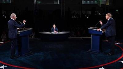 Gritos, insultos y ataques descarnados en el primer debate entre Trump y Biden - ADN Paraguayo