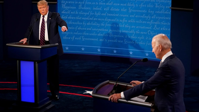 Biden apuntó fuerte contra Trump en el primer debate: "Usted tiene un prejuicio con la comunidad afroamericana"