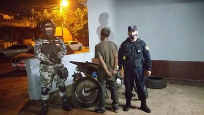 Detenido tras hurtar una motocicleta en el Mercado de Abasto - ABC en el Este - ABC Color