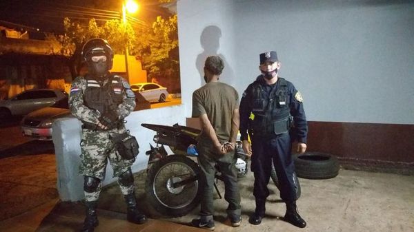 Detenido tras hurtar una motocicleta en el Mercado de Abasto - ABC en el Este - ABC Color