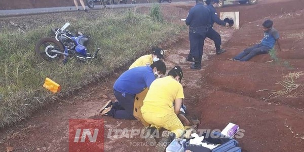 DOS INDÍGENAS LESIONADOS TRAS ACCIDENTE EN SAN RAFAEL DEL PNÁ 