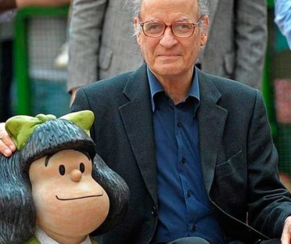 Adiós a Quino, el creador de Mafalda