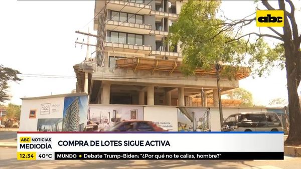Compra de lotes sigue activa, pese a crisis económica - ABC Noticias - ABC Color
