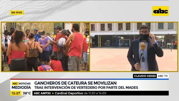Gancheros de Cateura se movilizaron - ABC Noticias - ABC Color