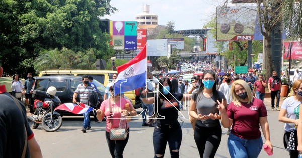 La Nación / Desactivan protesta en CDE tras reunión virtual con el Gobierno