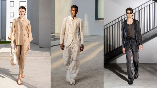 Elegancia etérea de Emporio Armani
