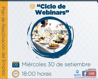 Ministerio de Trabajo inicia hoy capacitación virtual de operadores de eventos