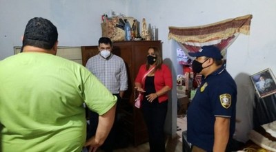 Ministerio Público allanó vivienda de la suegra de la joven desaprecida