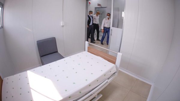 Habilitan pabellón de contingencia en  el Hospital de Acosta Ñu, con 17 camas
