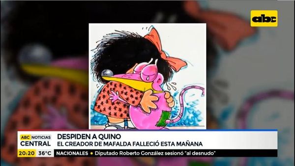 Despiden a Quino, creador de Mafalda - ABC Noticias - ABC Color