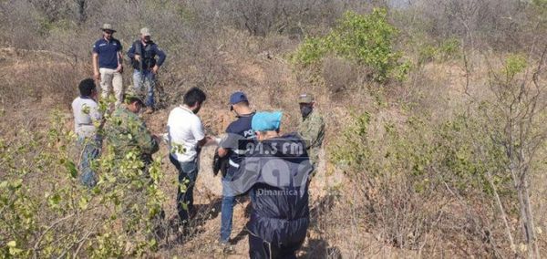 Hallan cadáver semienterrado y una avioneta incinerada en el Chaco