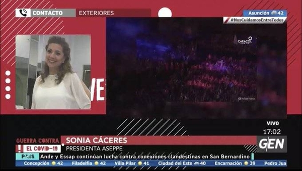 HOY / Sonia Cáceres, presidenta de ASEPPE, respecto a la reactivación del sector eventos