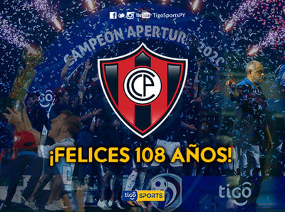 Cerro Porteño cumple 108 años de vida institucional