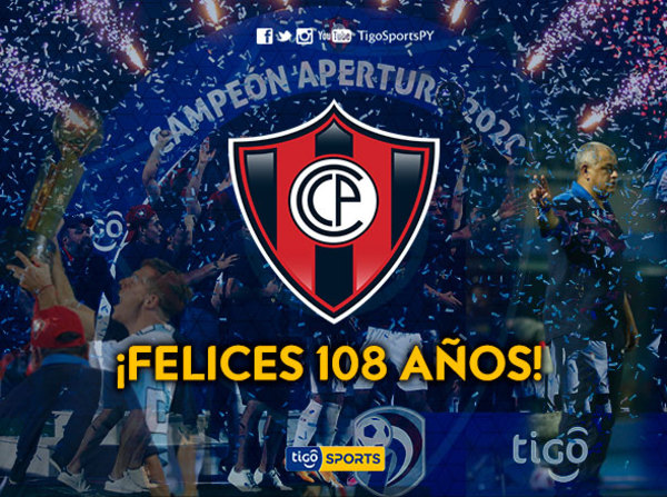 Cerro Porteño cumple 108 años de vida institucional
