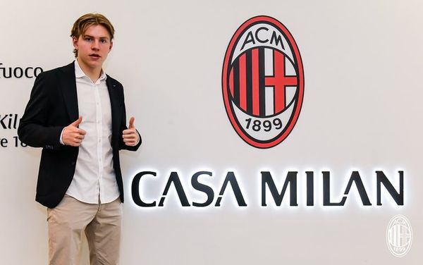 El Milan oficializó la contratación de Jens Petter Hauge - Fútbol - ABC Color