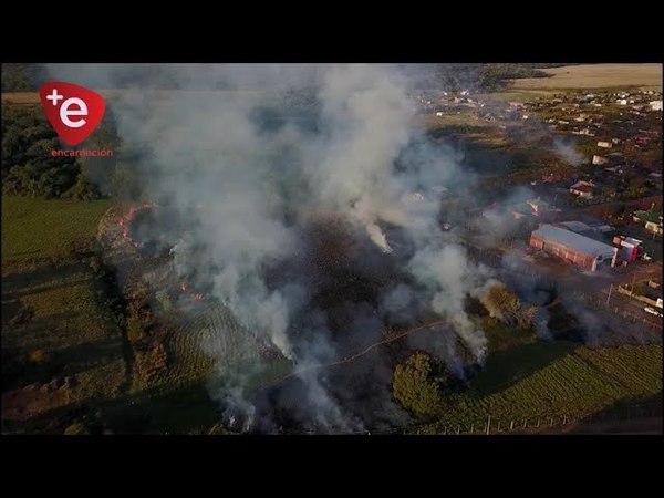 HASTA 10 LLAMADAS POR INCENDIOS PASTIZALES RECIBEN BOMBEROS AL DIA