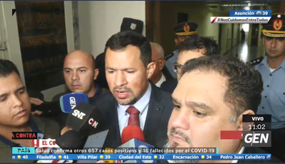 Jueza Pedrozo realiza audiencia de revisión de medidas del diputado oficialista Ulises Quintana - ADN Paraguayo
