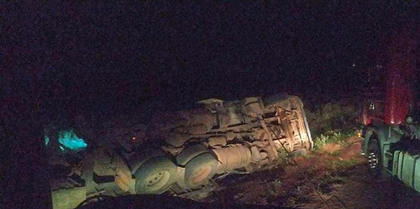 Horqueta: Camionero pierde la vida en accidente de tránsito