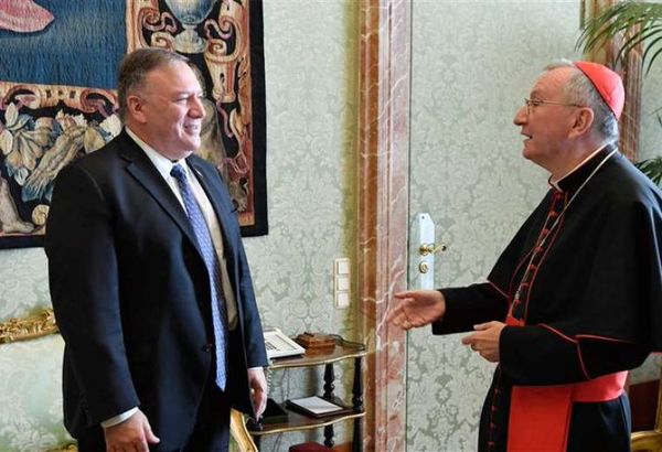 Pompeo recibido en el Vaticano en un clima cordial y de respeto