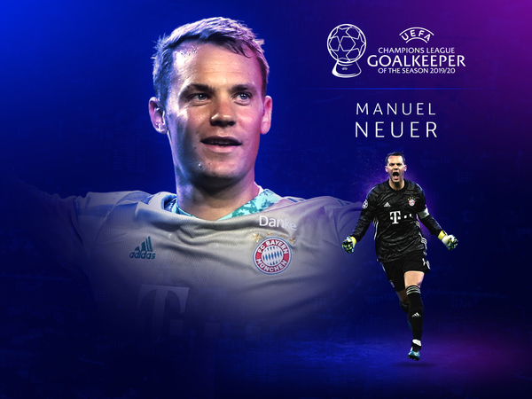 Manuel Neuer es el mejor arquero de la Champions 2019/20