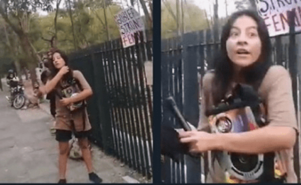 Prisión domiciliaria para una de las que quemó la bandera en el Panteón - ADN Paraguayo