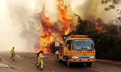 Fuego se descontrola en Areguá – Prensa 5