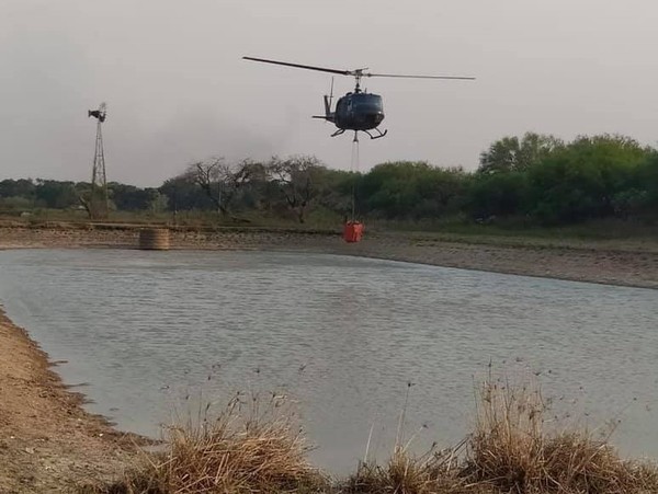 Más de 50.000 hectáreas ya fueron arrasadas por el fuego en General Bruguez