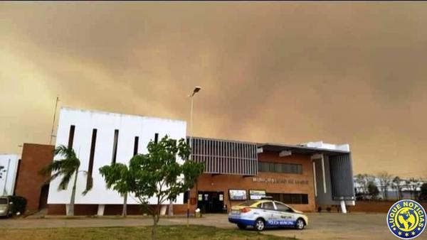 ﻿Incendios: Densa humareda opaca al sol y ocasiona insalubridad •