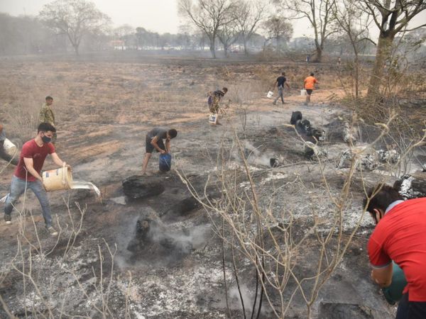 Paraguay arde: Incendios, altas temperaturas, cortes de luz y agua