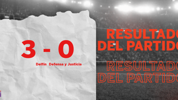 Goleada 3 a 0 de Delfín a un Defensa y Justicia sin reacción