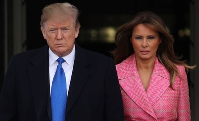 HOY / Trump y la primera dama Melania dan positivo por coronavirus
