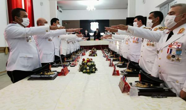 Apertura de sesión del Tribunal de Calificaciones de la Policía Nacional