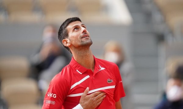 Nole suma 70 victorias en Roland Garros