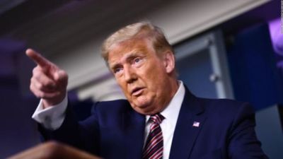 Trump da positivo al COVID-19, en plena campaña electoral